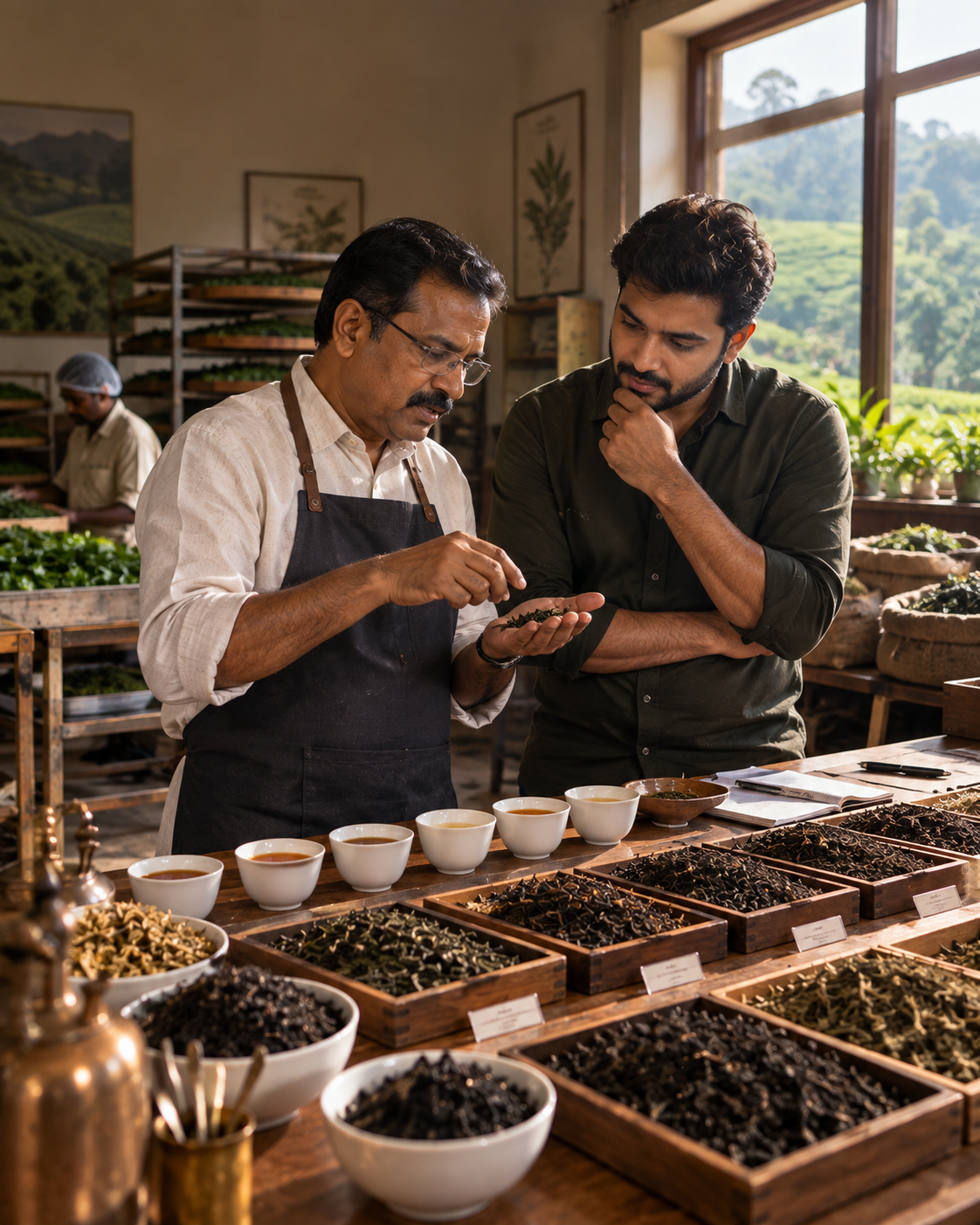 Tasting and sourcing the best tea