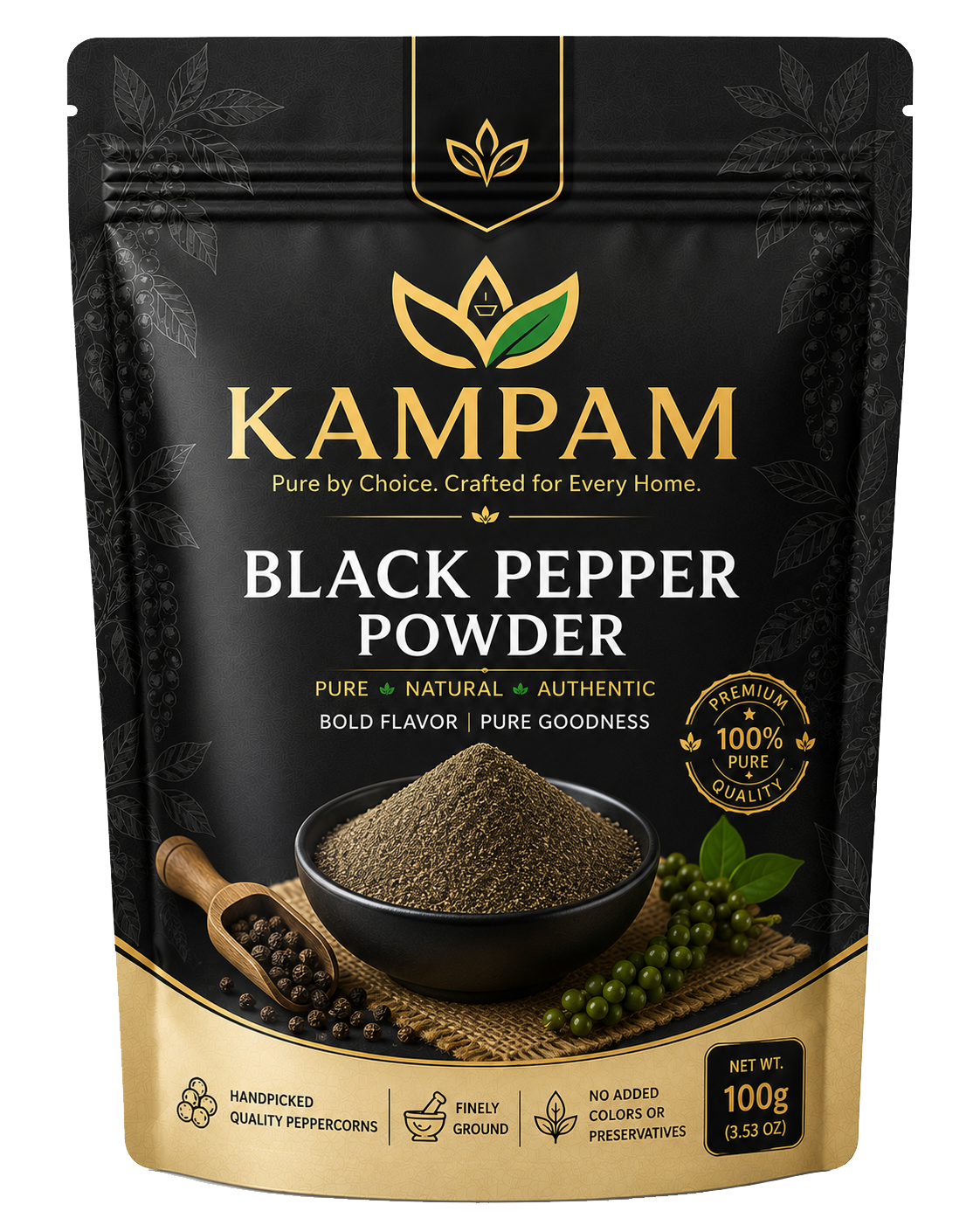 Kampam Black Pepper Poweder