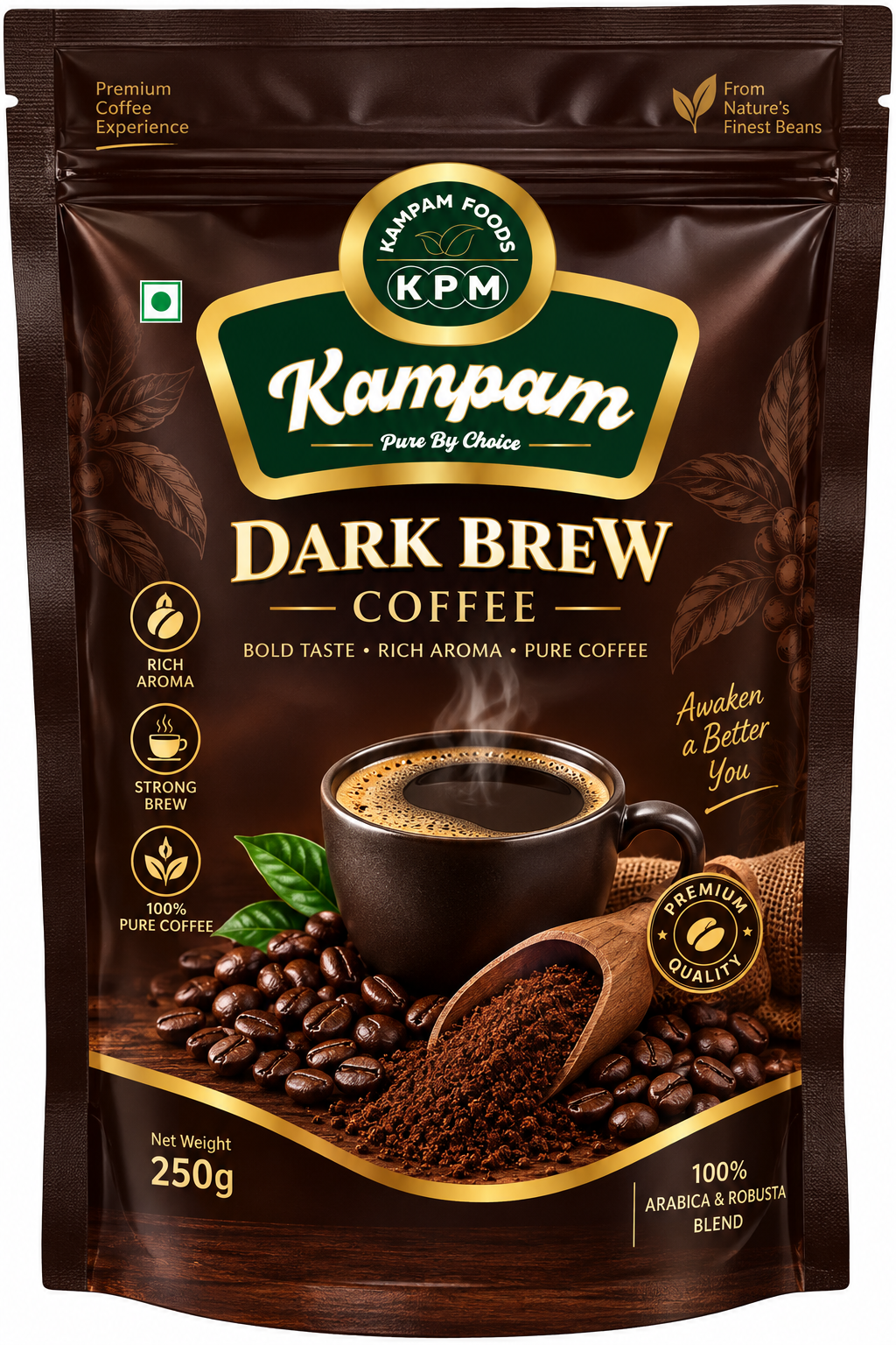 Kampam Dark Coffee Brew